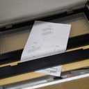 LOHASOK Bamboo Bread Box for Kitchen Countertop, Double Layer Large Bread Storage Container for Homemade Bread with Window & Lid, Bread Keeper Holder,Black