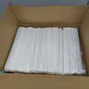 AOZITA 100 Pack - 24 oz Clear Plastic Cups with Lids and Straws, Food Safe Disposable Iced Coffee Cups for Cold Beverages, Smoothies, Iced Coffee, Leak-Proof, BPA-Free