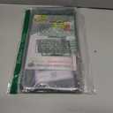 Aootf License Plate Protector- Clear Novelty Number Plate Cover with Silicone Car Tag Frame, Unbreakable Cover to Protect Front or Back License Plate with Screws,Caps