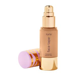 tarte face tape foundation  Full-Coverage 12hr Waterproof Makeup, Hydrating & Smoothing with a Natural Matte Finish for Transfer-Proof Comfortable Long-Wear Foundation, Vegan & Cruelty-Free