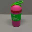 Owala Kids Flip Insulated Stainless-Steel Water Bottle with Straw and Locking Lid, 14-Ounce, (Pink)