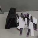 Knife Set - 15 PCS Kitchen Knife Set with Built-in Knife Sharpener Block - Stainless Steel Knife Block Set - Dishwasher Safe, Elegant Box for Men Women