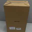 Woanger Set of 4 Wicker Storage Baskets Organizer，Handwoven Storage Bins with Lid for Organizing, Home Utility Box for Home Office Supplies Multipurpose Container(Retro Color)