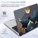 May Chen Compatible with MacBook Air 13 inch Release 2021 2020 2019 2018 (Models: M1 A2337/A2179/A1932), Plastic Hard Shell Case for MacBook Air 13 with Retina Display & Touch ID, Starry Mountain