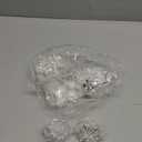 Patelai 12 Pcs Christmas Napkin Rings Snowflake and Tree Xmas Napkin Holder Rings Metal Shiny Holder for Christmas Party Wedding Holiday Dinner Table Decor (Silver)