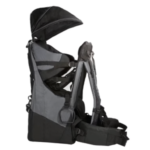 Baby Backpack Carrier, Safe Toddler Hiking Backpack Carrier Camping Child Carriers with Rain Cover Children Kid Sun Shade Large Storage Insulated Pocket, Adjustable Padded Child Seat