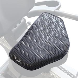 Home & Rowe Universal Recumbent Bike Seat Cushion - Thickness of 1.25" Anti-Slip Seat Pad for Recumbent Exercise Bikes, Schwinn Exercise Bikes - Double-Sided Silicone Printing