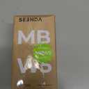 seenda Ergonomic Vertical Mouse with Jiggler - Bluetooth + 2.4G USB Multi Device, Wireless Ergo Mice, Jiggler Mouse Mover for Laptop/PC/Notebook, Computer Mice for Windows, Mac OS (Black)