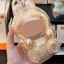 2 x Protective Case for LA-BU-BU Sitting Figure - Crystal Clear Collector Display Box with Anti-Scratch Surface, Compatible with La-bu-bu Sitting Series