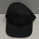 Tactical Pro Supply PVC American Flag Snapback Hat for Men and Women