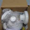 Socket Fan Light Ceiling Fans with Lights and Remote, Dimmable LED 3 Colors 3000K-6500K, 1556 Lumens Light Bulb Screw in Ceiling Fan for Bedroom, Kitchen, Living Room, Closet (White)