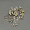 16 PCS Nativity Christmas Ornaments Wooden Acrylic Nativity Scene Christmas Ornament Religious Gift for Christian Family Hanging Christmas Tree Decorations with Ropes