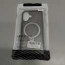 360 Spin Magnetic Stander for iPhone 17 Case [Compatible with Magnetic] [Built-in Kickstand] Mil-Grade Protective, Matte Non-Slip for iPhone 17 Phone Case(Gray)