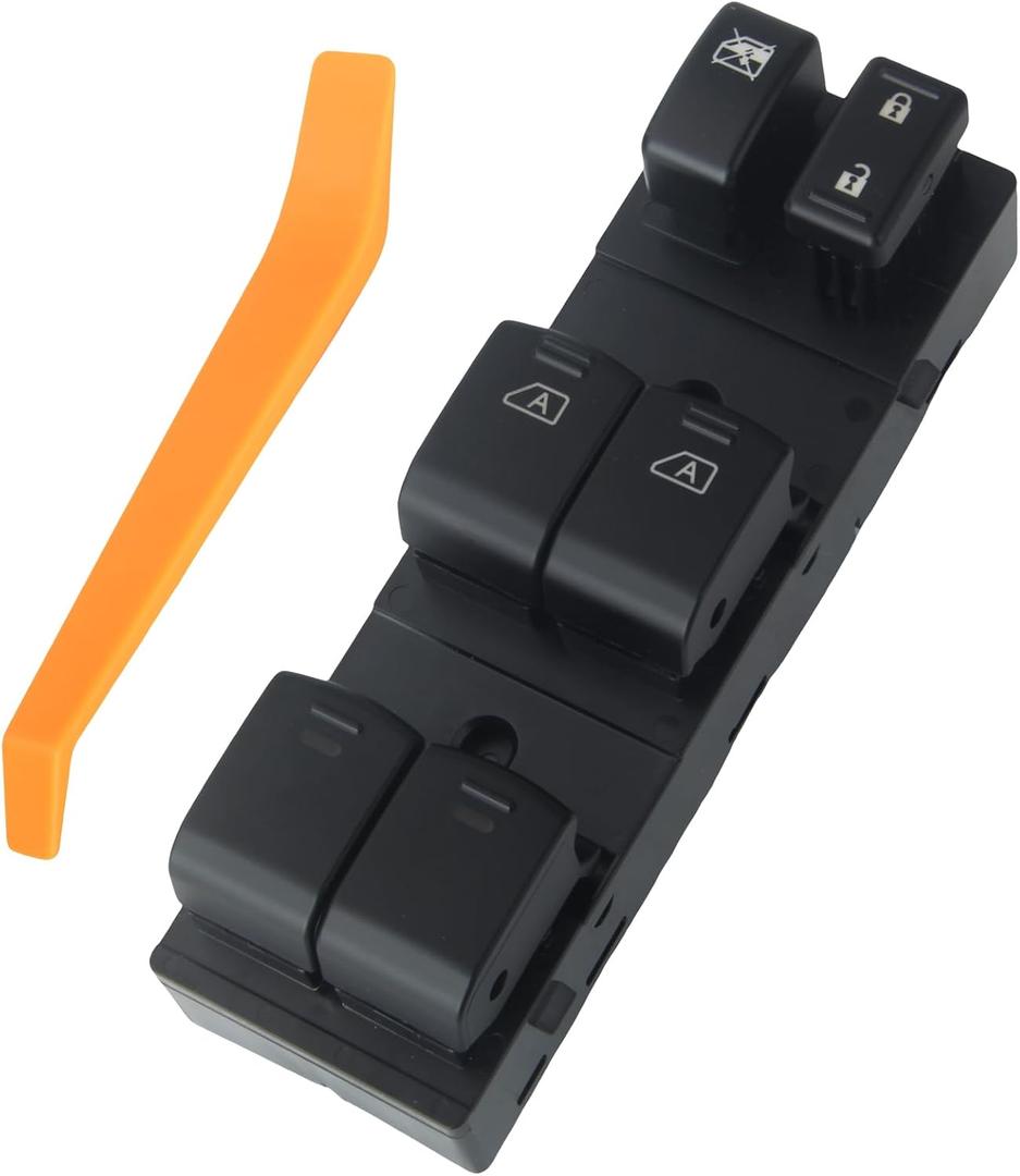 25401-ZN50B Master Power Window Switch Driver Side Compatible with Maxima 2009-2014 EX35 2008-2012 3.5L V6 Altima 2007-2012 2.5L L4 3.5L V6