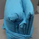 Bare Home Flannel Sheet Set 100% Cotton, Velvety Soft Heavyweight - Double Brushed Flannel - Deep Pocket (King, Aqua)