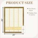 VIOLABBEY 18x24 Poster Frame Gold, Vintage Frames Ornate without Mat