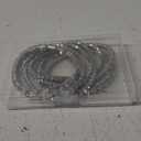 7PCS Crystal Stretch Bracelets for Women, Bridal Wedding Stackable Layered Rhinestone Bracelets Set Evening Party Jewelry