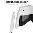 APEXINNO Comfort Head Strap Compatible with Meta Quest 3S Accessories,Adjustable Elite Strap with Enhanced Support & Soft Headpad & Non-Battery Design