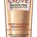 L'Oreal Paris EverCreme Sulfate Free Deep Nourish Shampoo, 8.5 Ounce (Pack of 2)