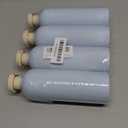 ASEVAT 13.5oz 4pack Refillable Travel Shampoo and Conditioner Bottles, Travel Size containers, Travel Bottle for toiletries, Squeeze Bottles with Flip Cap, Empty Plastic Leak Proof Travel Bottles (Blue)