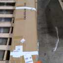 Bunk Bed Twin Over Twin, Wood Bunk Bed Frame with Ladder, Full-Length Bed Rail, Slats, House Shaped Bunk Bed Frame for Dormitory and Bedroom, Space Saving, No Box Spring Needed, Grey