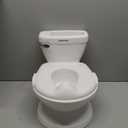 Summer Infant by Ingenuity My Size Potty Pro in White, Toddler Potty Training Toilet, Lifelike Flushing Sound, for Ages 18 Months+, Up to 50 Pounds