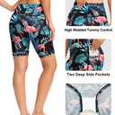 Blouty Women's 5''/7''/9'' Swim Shorts UPF 50+ High Waisted Board Shorts with Pockets Liner Quick Dry Swimsuit Bottoms (Navy, X-Large)