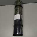 Black Merry Christmas Tree Kitchen Mats Set of 2,Xmas Star Winter Seasonal Farmhouse Home Decor Low-Profile Kitchen Rugs for Floor 17x30+17x47 Inch