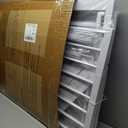 Cumbor 36" Extra Tall Baby Gate for Dogs and Kids with Wide 2-Way Door, 29.7"- 46" Width, and Auto Close Personal Safety for Babies and Pets, Fits Doorways, Stairs, and Entryways, White