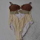 Eomenie One Piece Swimsuit for Women Ring Linked Monokini Sexy Bathing Suit Cutout Swim Suit XL