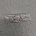 Amazon Essentials Italian Rose-Tone and Polished Sterling Silver Mezzaluna Chain Anklet (Amazon Collection)