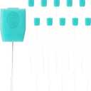 10 PCS Long Punch Needle Threader, Floss Needle Threaders for Embroidery Cross Stitch Sewing DIY Crafts