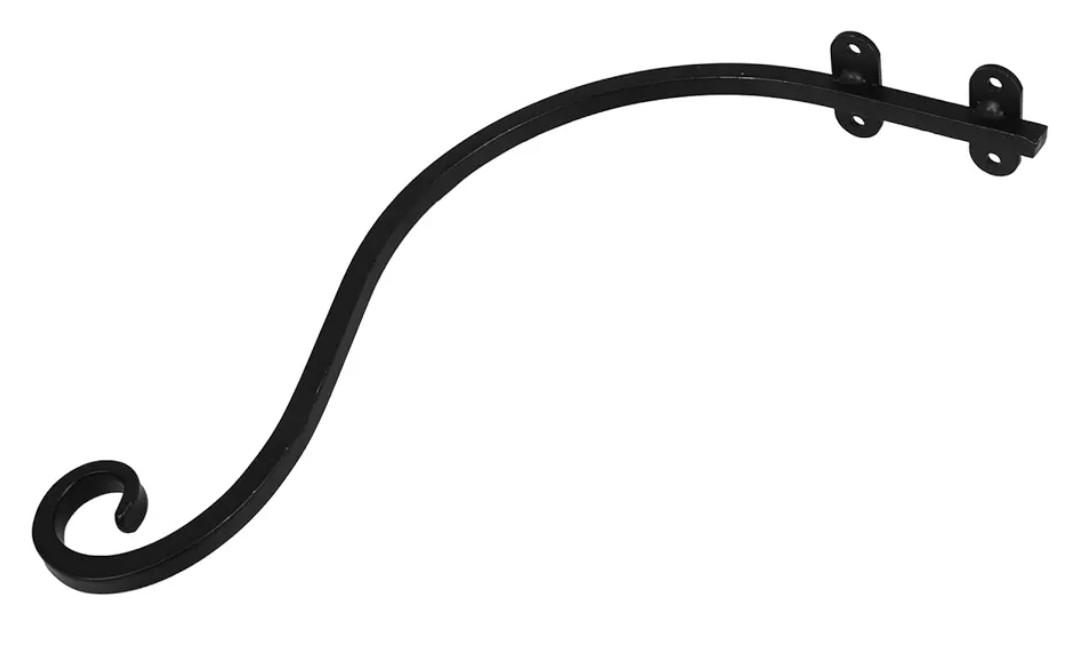 Totority Hanging Bracket for Potted Plants Wall Hook for Garden Bird Feeders and Lanterns Heavy-Duty Curved Design for Indoor and Outdoor Use