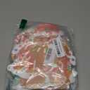 9Pcs Gingerbread Christmas Decorations Plastic Gingerbread Man House Tree Picks and Candy Cane Lollipop Tree Toppers for Holiday House Decor (Colorful)