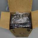 Veken 5-Pack Rustproof & Waterproof Shower Caddy 5-Pack, No Drilling Adhesive Corner Shower Shelves, Rack For Inside Shower, Large Bathroom Organizer Storage Accessories, Ideal for Home&Kitchen, Black