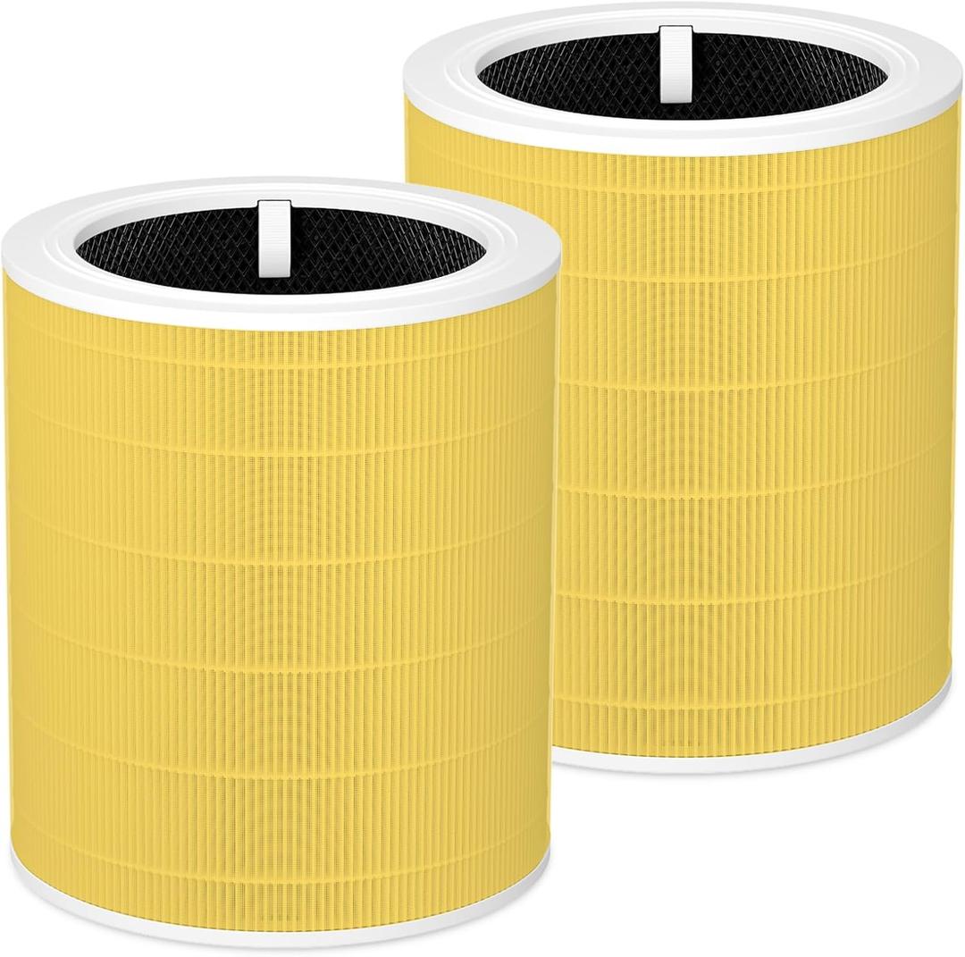 Core 600S Pet Care Replacement Filter Compatible with LEVOIT Core 600S Core 600S-P Air Purifier, 3-in-1 Core 600S-P Air Purifier Replacement Filter for Home Large Room, Core 600S-RF-PA, 2 Pack