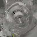 Gardner Pet Automatic Gravity Water Dispenser for Dogs, 1.0Gallon 100% BPA-Free Dog Water Bowl Dispenser, Pet Water Fountain Dispenser with Sponge Filter for Small&Medium Dogs, Cats, Puppies(White)