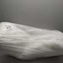 Body Pillow Shredded Memory Foam & Cooling Double Case Cover Huggable Pillows 20x54 inches (White, 20x54in Body Pillow(Standard))