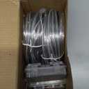 JMEXSUSS 2 Pack Christmas Lights Battery Operated Rope Lights Warm White - Outdoor Waterproof, 200LED 66ft 8 Modes Battery Powered String Light with Remote for Tree Garden Christmas Decorations