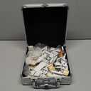 Spin Master Games, Mexican Train Dominoes Set in Aluminum Carry Case, Includes Colorful Trains for Fun-Filled Family Game Night, for Kids & Family, 2-8 Players, for Ages 8 & Up