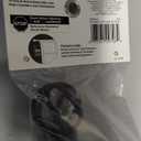 Curtain Rods for Windows 18 to 48 Inches, Adjustable Single Decorative Cafe Rod, Easy to Install Window Curtain Rod with Perfect Leveling and No Measuring, with Cage Finials, Black