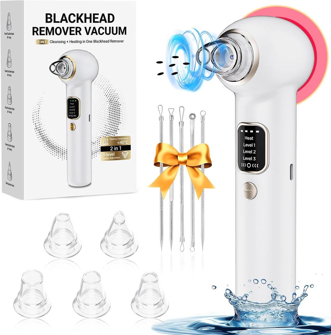 Blackhead Remover Pore Vacuum with Heating