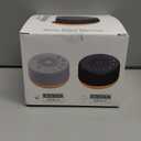 Sound Machine Easysleep White Noise Machine with 25 Soothing Sounds and Night Lights with Memory Function 32 Levels of Volume and 5 Sleep Timer Powered by AC or USB for Sleeping Relaxation (White)