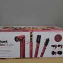 Shark FlexStyle Air Styling & Drying System, Powerful Hair Dryer Brush & Multi-Styler with Auto-Wrap Curlers, Diffuser, Paddle Brush, Round Brush, Concentrator Attachment, Black Cherry, HD457CR