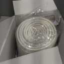 Malier Christmas Tree Collar, 30 Knit Xmas Tree Collar, Christmas Tree Collars for Artificial Trees, 11" Extra Tall Tree Stand Base Cover Ring Skirt for 6 ft 9 ft Tree (White, 11''H  30" W)