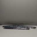 AUXKO Rain Guards for Cadillac Lyriq 2023-2025, Window Vent Visors Accessory - Tape-On Rain Guard Window Visor for Cadillac Lyriq, Easy Install Car Side Window Wind Deflectors & Visors Smoke Black