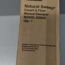 Bissell Natural Sweep Carpet and Floor Sweeper with Dual Brush Rotating System and 2 Corner Edge Brushes, 92N0A, 4.2 lb.