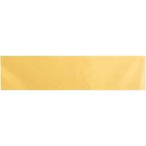 Prime-Line MP4618 Kick Plate, 8 In. x 34 In., Brite Brass on Aluminum Door Kick Plate (Single Pack)