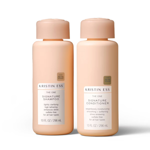 Kristin Ess Signature Shampoo + Conditioner Set , Sulfate Free and Color Safe- 10 fl oz / 2ct