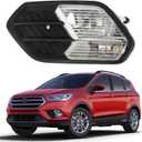 Front Bumper Fog Lights Replacement for 2017 2018 Escape Kuga Lamp+Cover RH Right Side